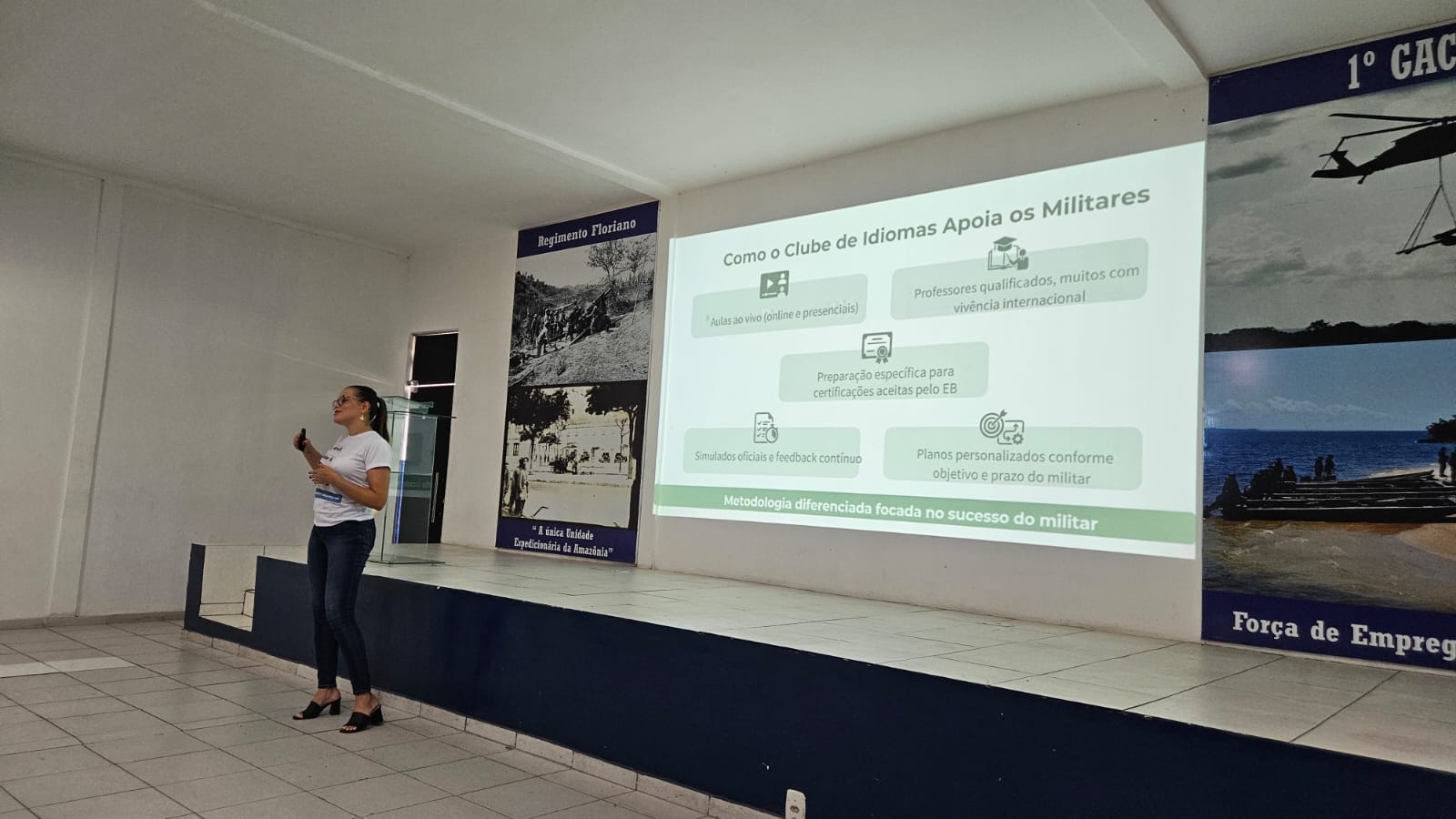 Palestra para militares 4