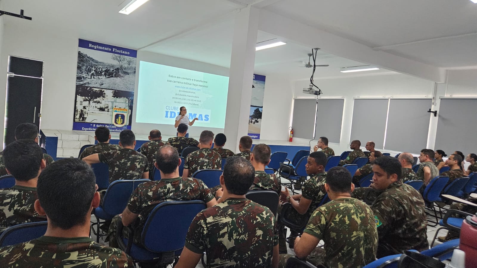 Palestra para militares 5